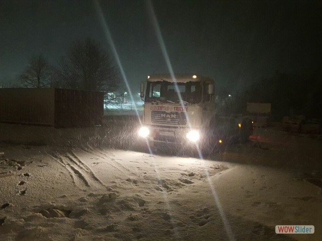 Servizio sgombero neve